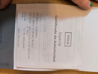 Anillo Tous Oso plata