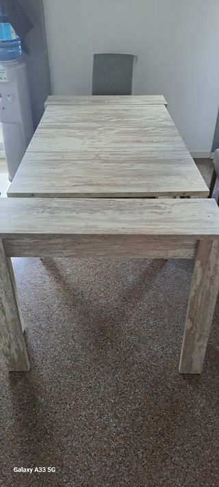 Butacas Ikea y mesa extensible