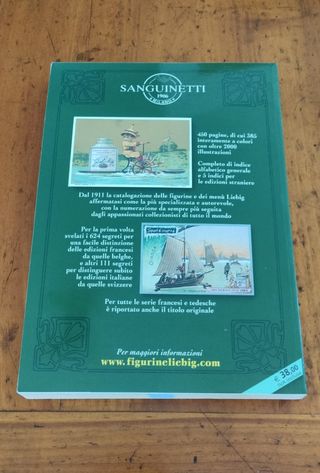 Catalogo Sanguinetti figurine Liebig 