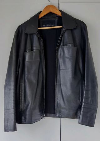 Chaqueta cuero Kenneth Cole