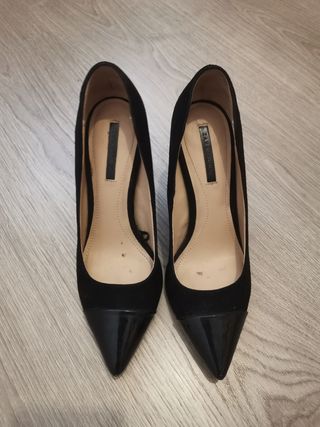 Zapatos tacón Zara 