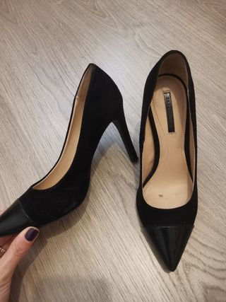 Zapatos tacón Zara 