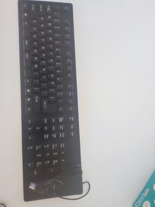 Teclado y ratón inalámbrico 
