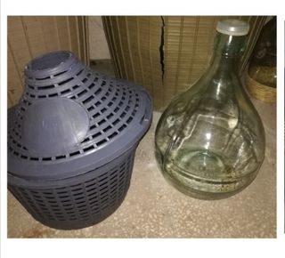 Damigiane 5L 10L 54L vetro bianco verde