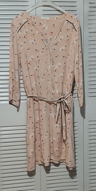 Vestido flores Vintage PROMOD