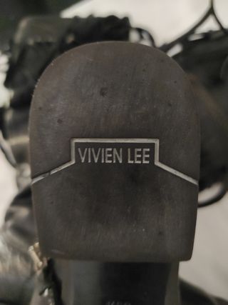 Texani Stivali di pelle con frange.