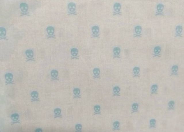 retal de tela calaveras nueva