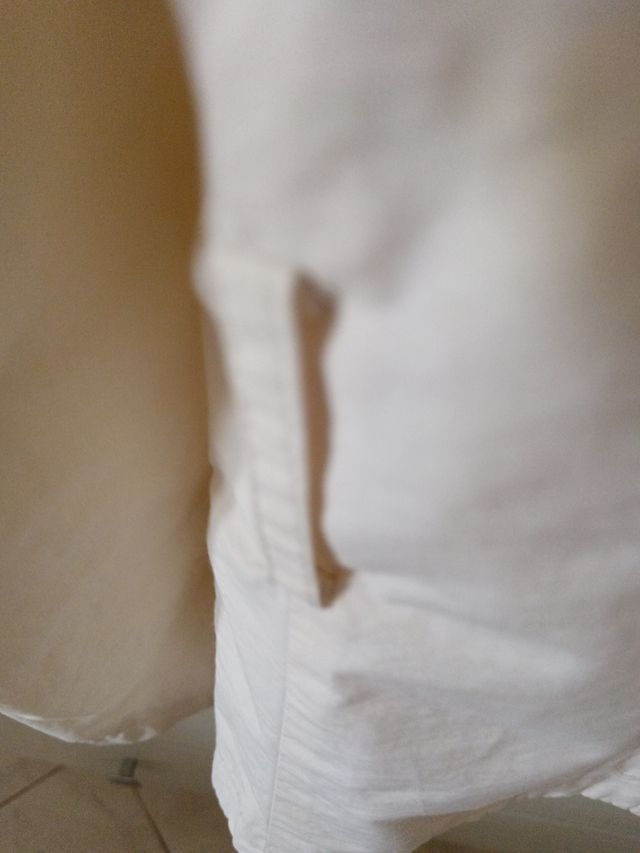 Trench corto bianco donna bella