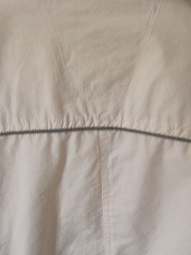 Trench corto bianco donna bella