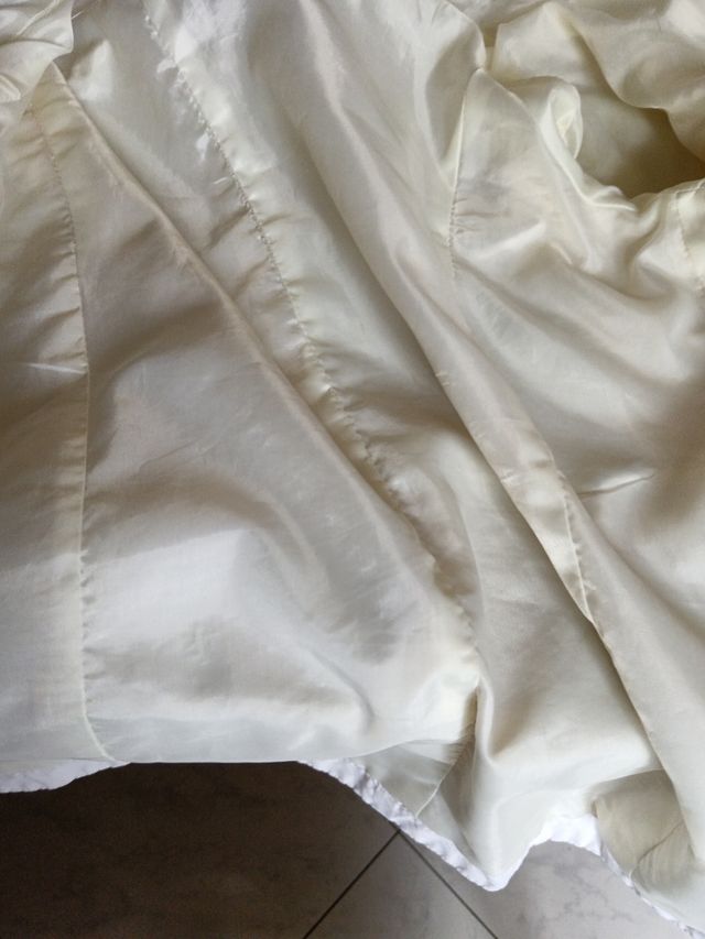 Trench corto bianco donna bella