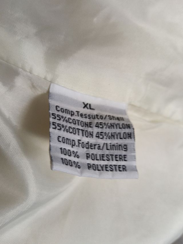 Trench corto bianco donna bella