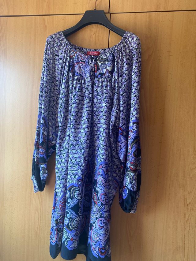 Vestido mini estampado