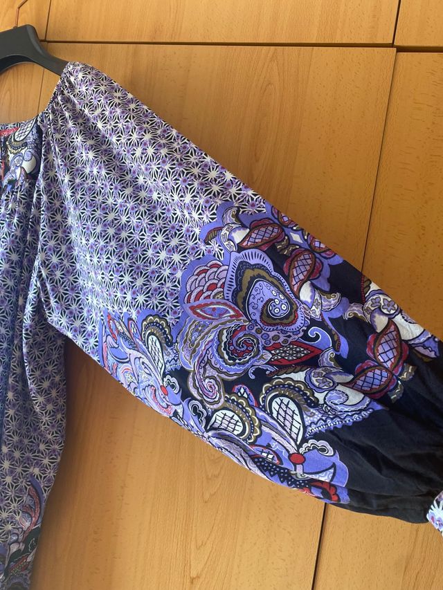 Vestido mini estampado