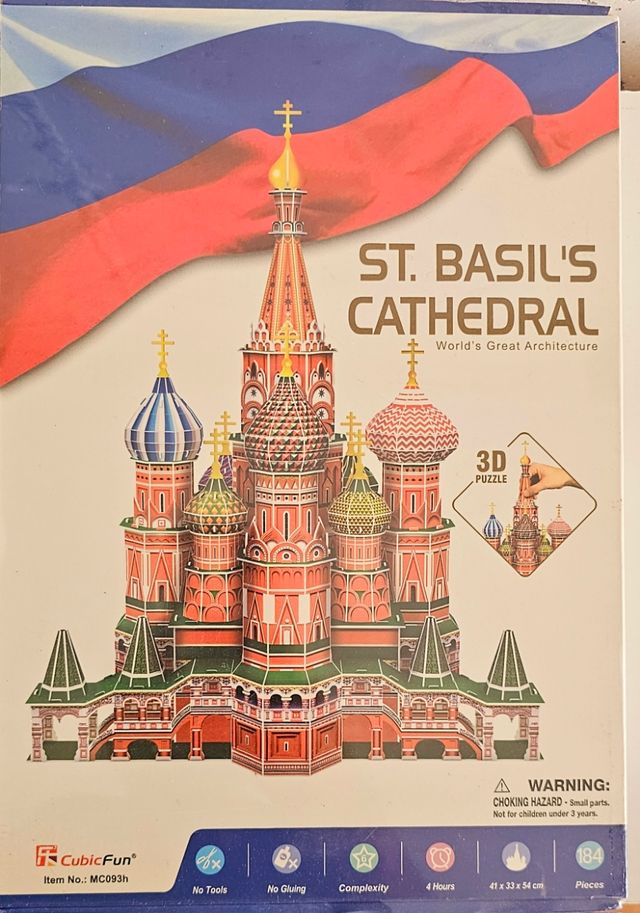Puzzle 3D Catedral de San Basilio - Moscú