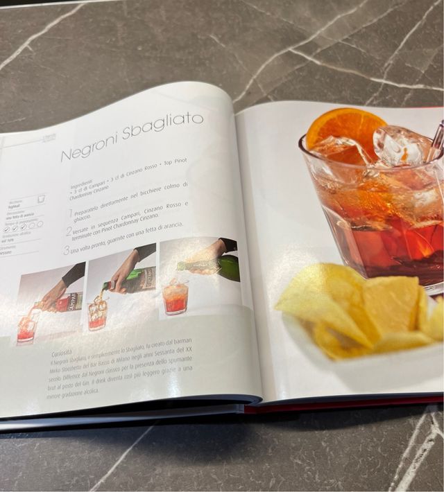 Libro - Aperitivi a casa - Campari