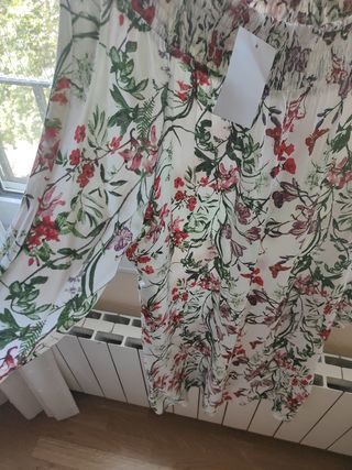 Vestido estampado nuevo T.44