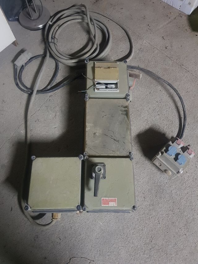 Cuadro electrico , provisional de obra