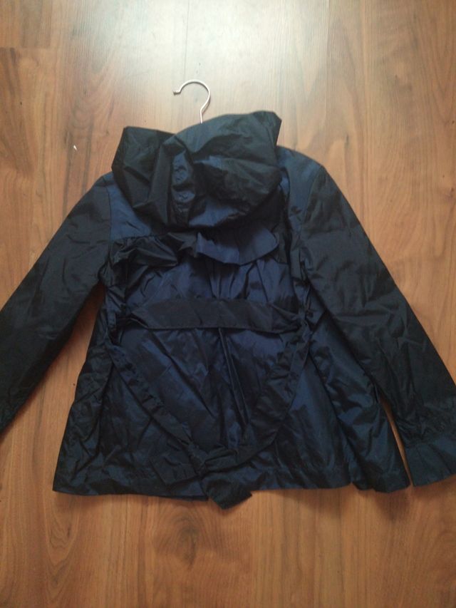 Gabardina niña. Azul Marino.Talla 7