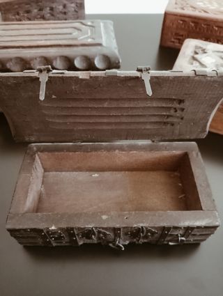 Cajas de madera antiguas