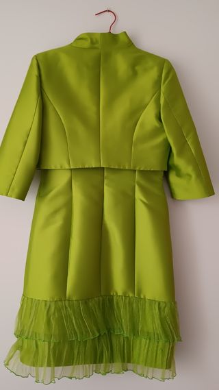Vestido con chaqueta de señora