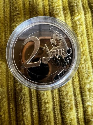 MONEDA DE 2 € DE CAROLUS DE BELGICA