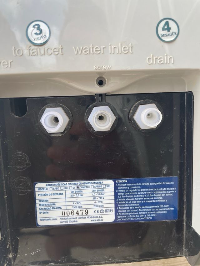 Equipo osmosis Genius Compact