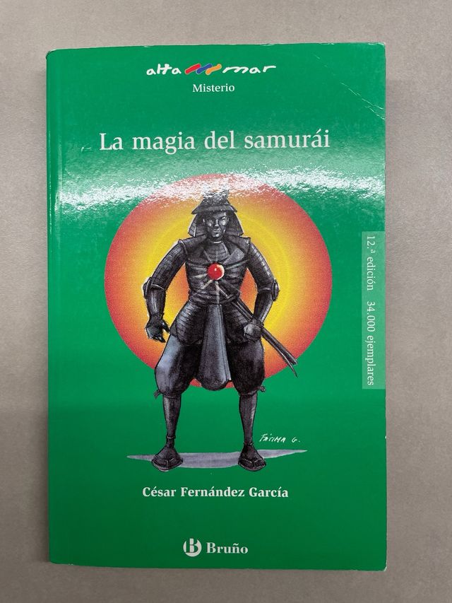 Libro juvenil LA MAGIA DEL SAMURAI