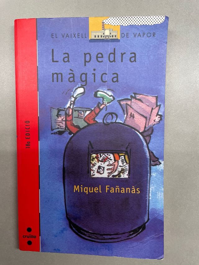 Libro texto escolar LA PEDRA MÀGICA