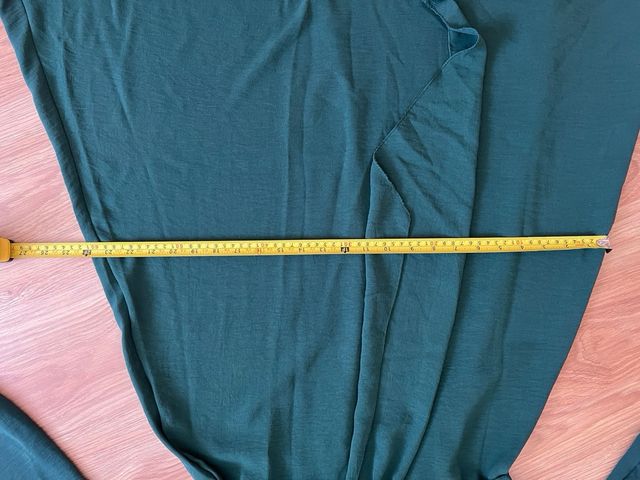 Vestido evento manga larga