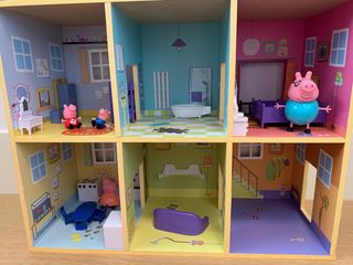 Casa, coche y avión de Peppa Pig