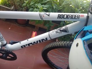 BICICLETA INFANTIL ROCKRIDER 300 BLANCA DE 24"