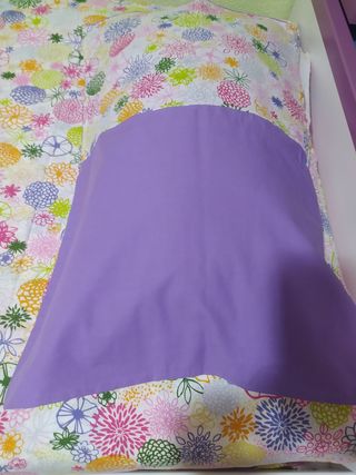 Funda nórdica, 2 almohadones y 2 cortinas