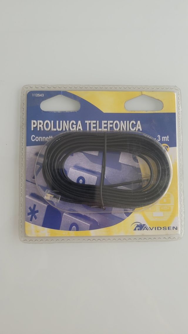 Prolunga telefonica 3 metri