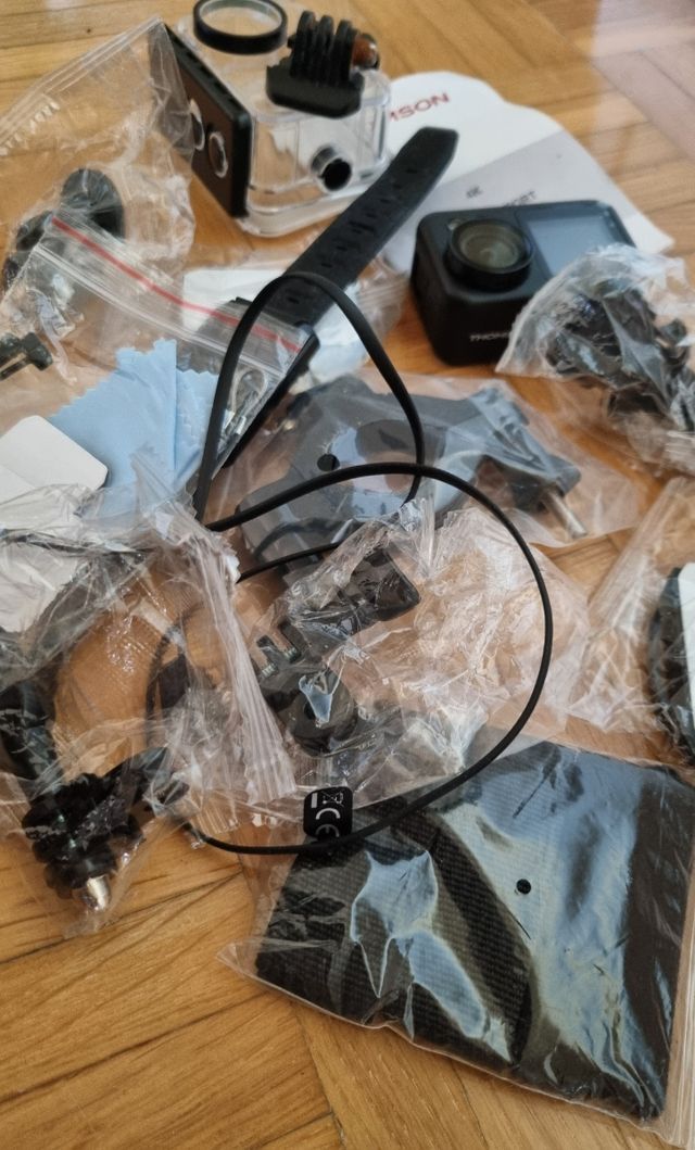 Nueva Cámara deportiva 4k Thomson THA505 Negro