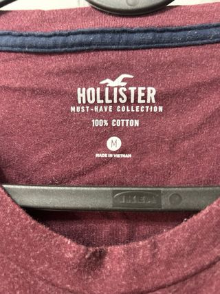 Camiseta Hollister Degradado