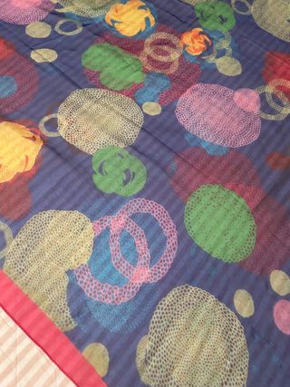 Foulard/ pareo in seta e viscosa