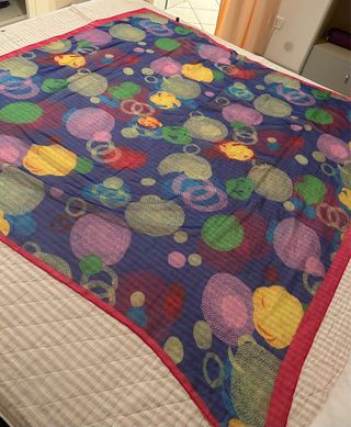 Foulard/ pareo in seta e viscosa