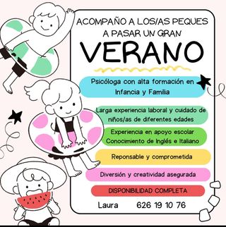 Niñera - Cuidado de niños
