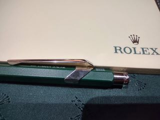 Carpeta Rolex Bloc con Boligrafo Caran D´Ache 849