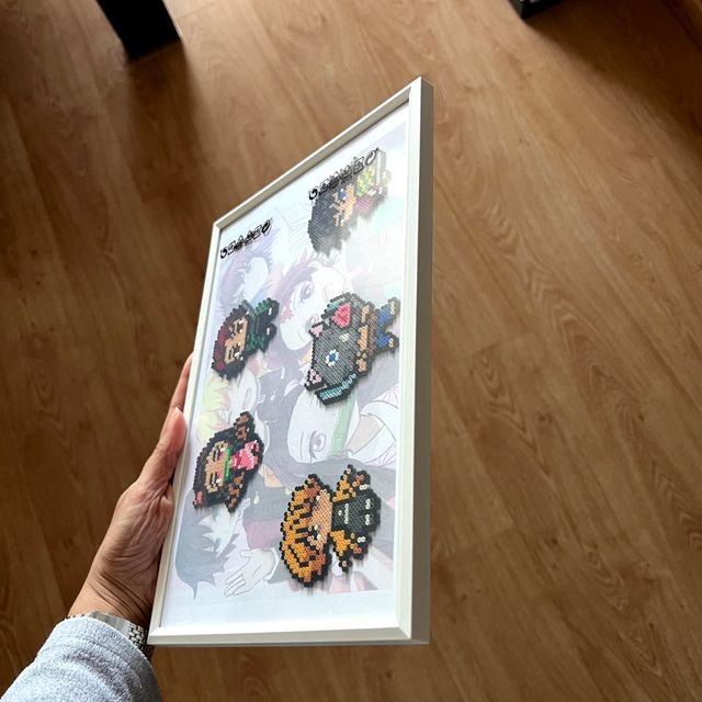 Cuadro Kimetsu No Yaiba Hama Beads