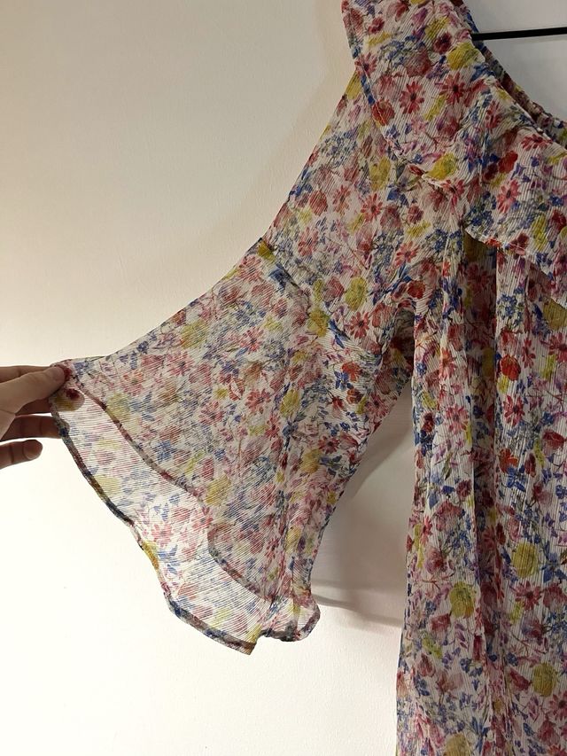 Blusa floral mujer Mango