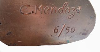 Escultura original en bronce – Carlos Mendoza