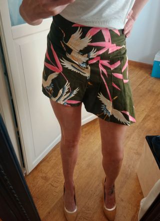 Minifalda asimétrica