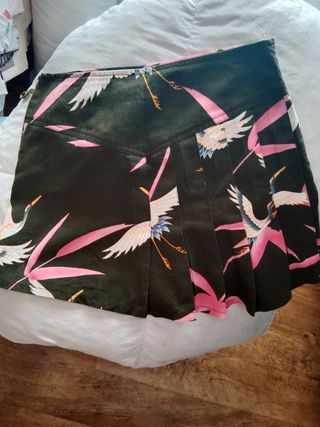 Minifalda asimétrica