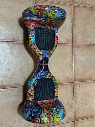 Patín Hoverboard graffiti