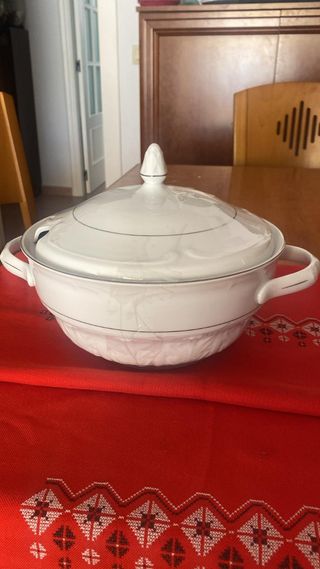 Sopera y tetera