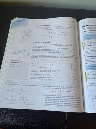 Matematicas primero Bachillerato 