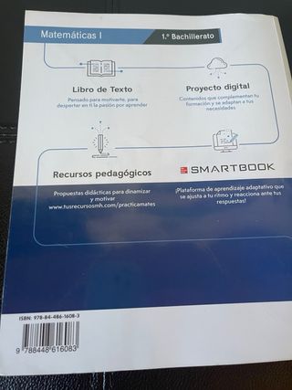 Matematicas primero Bachillerato 