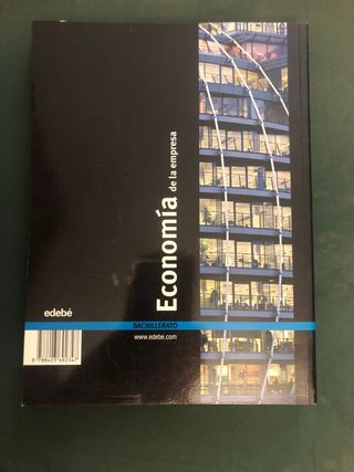 Libro texto Bachillerato Economía de la empresa