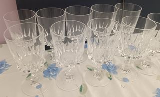 10 di bicchieri da liquore in cris